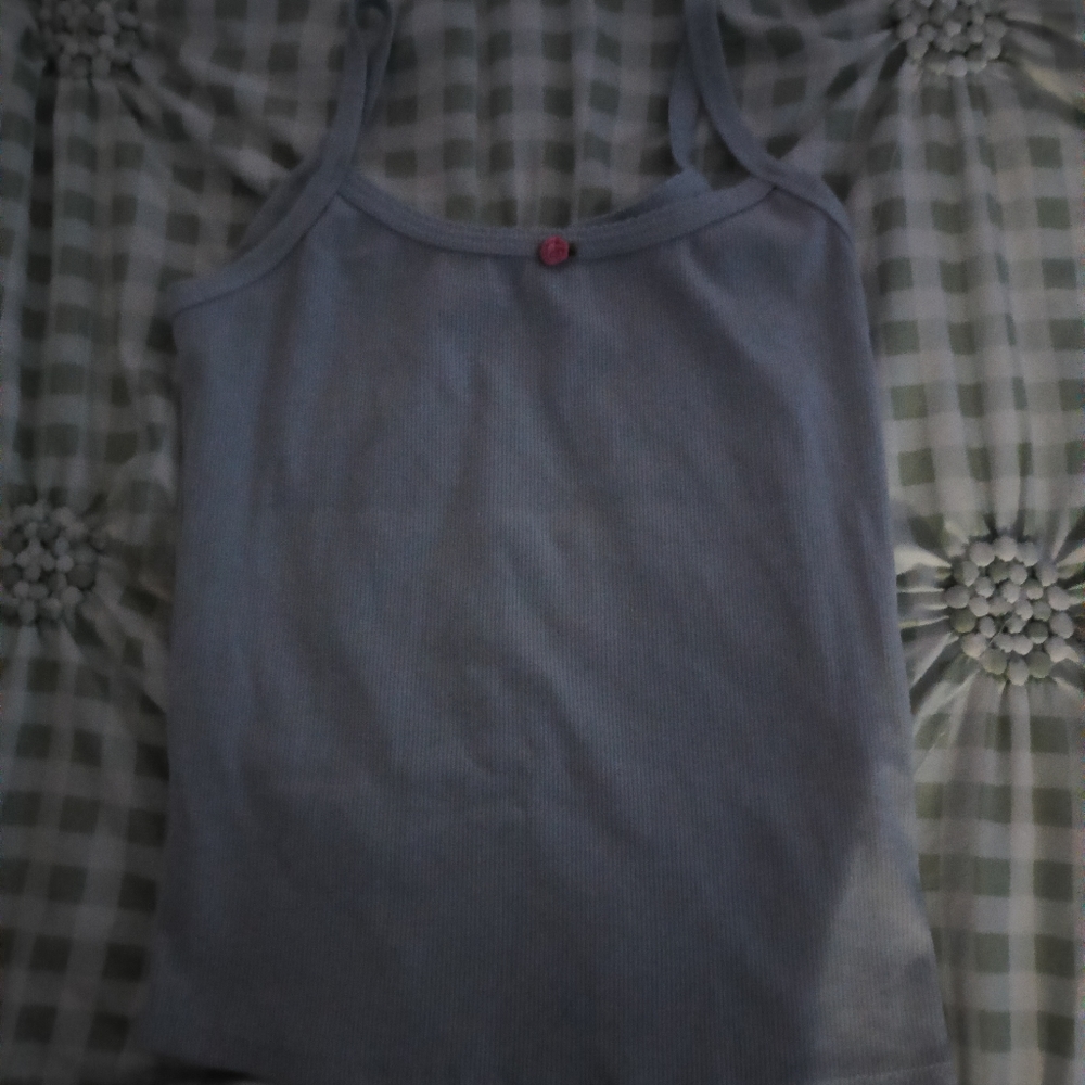 Tank top with rose